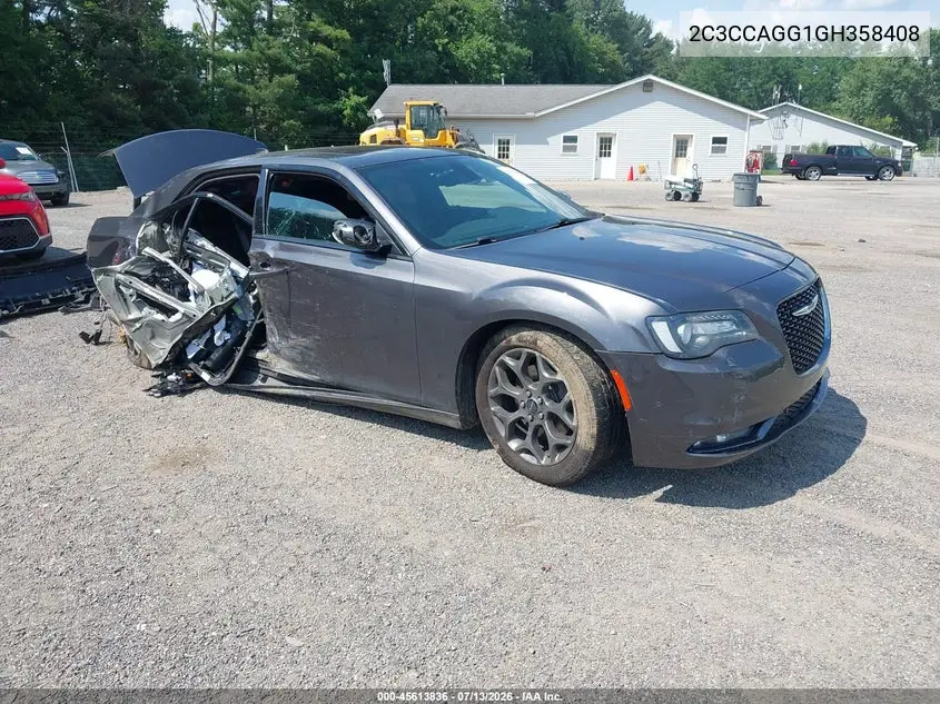 2016 Chrysler 300 300S VIN: 2C3CCAGG1GH358408 Lot: 45613836
