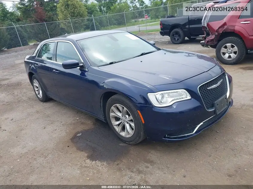 2016 Chrysler 300 Limited VIN: 2C3CCAAG2GH268354 Lot: 45633333
