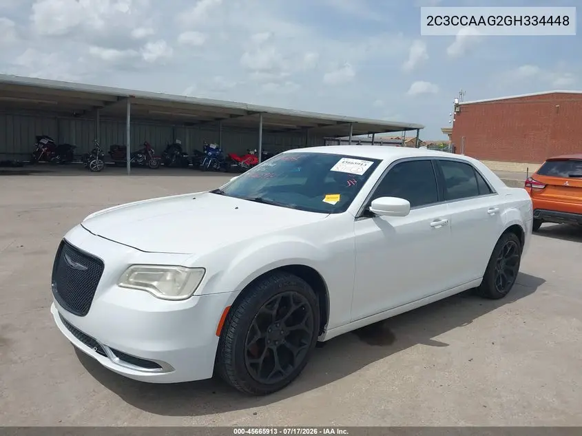 2016 Chrysler 300 Limited VIN: 2C3CCAAG2GH334448 Lot: 45665913