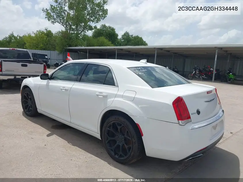 2016 Chrysler 300 Limited VIN: 2C3CCAAG2GH334448 Lot: 45665913