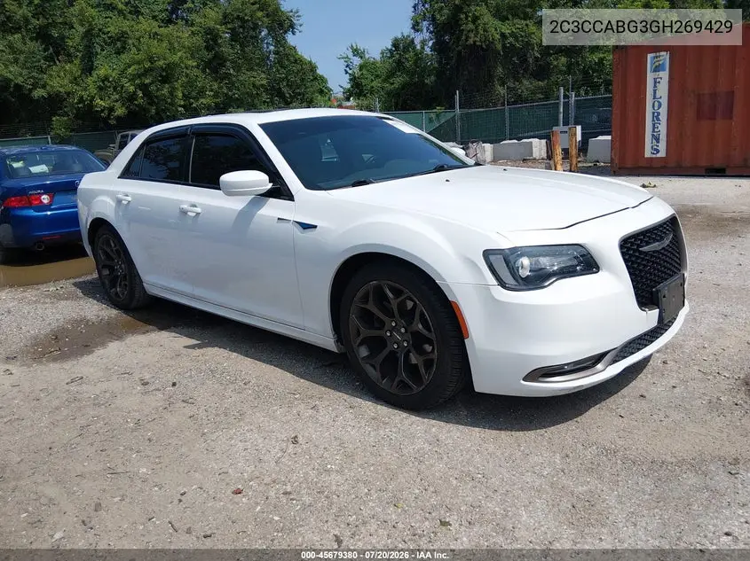 2016 Chrysler 300 300S Alloy Edition VIN: 2C3CCABG3GH269429 Lot: 45679380