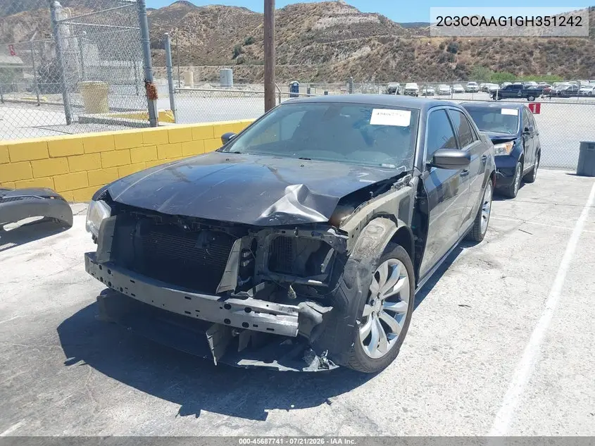2016 Chrysler 300 Anniversary Edition VIN: 2C3CCAAG1GH351242 Lot: 45687741