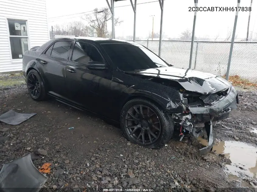 2C3CCABTXHH617838 2017 Chrysler 300 300S