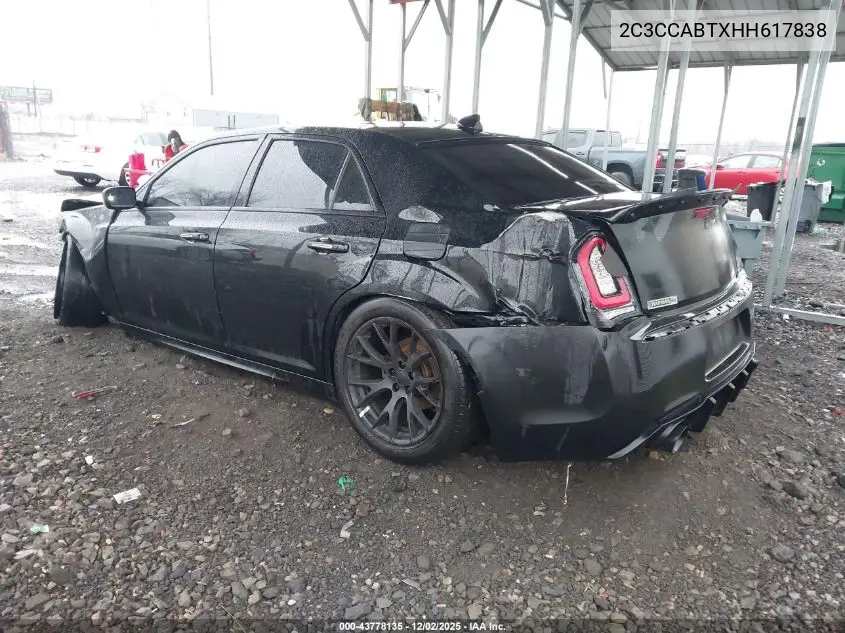2C3CCABTXHH617838 2017 Chrysler 300 300S