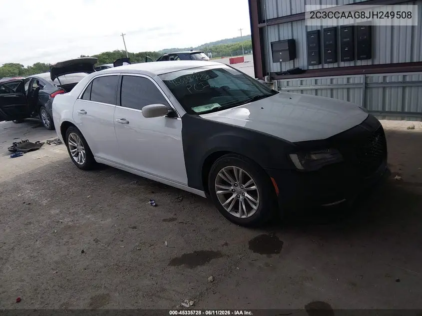 2018 Chrysler 300 Touring VIN: 2C3CCAAG8JH249508 Lot: 45335728