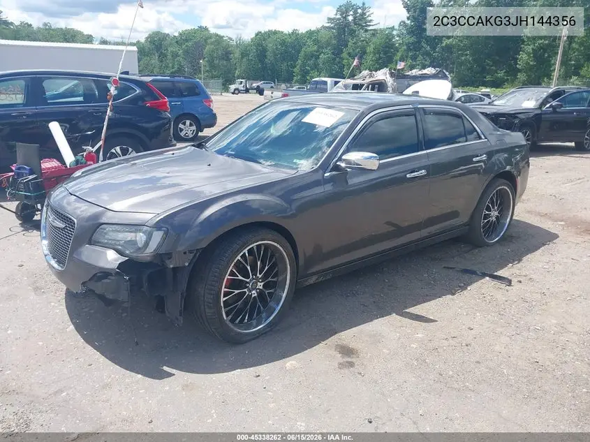 2018 Chrysler 300 Limited Awd VIN: 2C3CCAKG3JH144356 Lot: 45338262