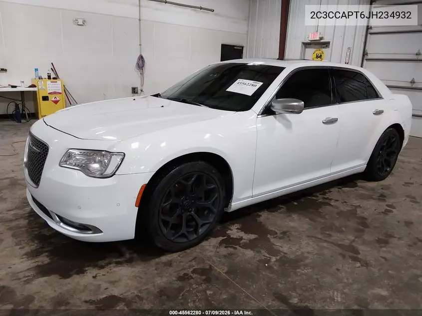 2018 Chrysler 300 300C VIN: 2C3CCAPT6JH234932 Lot: 45562280