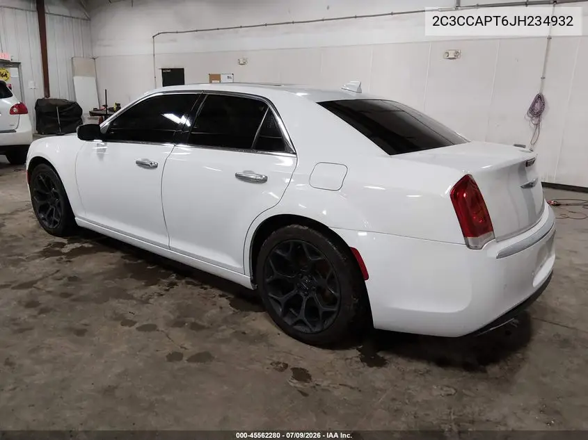 2018 Chrysler 300 300C VIN: 2C3CCAPT6JH234932 Lot: 45562280