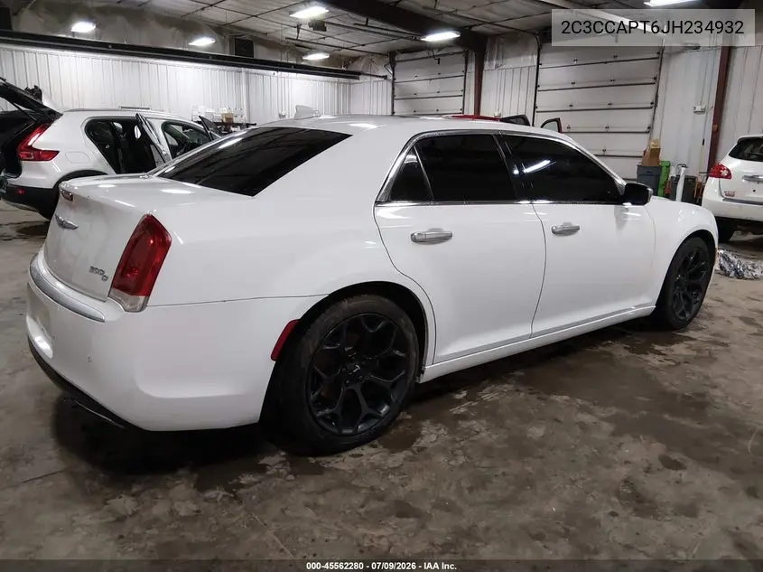 2018 Chrysler 300 300C VIN: 2C3CCAPT6JH234932 Lot: 45562280