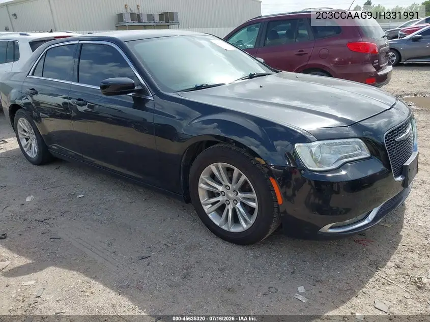 2018 Chrysler 300 Touring VIN: 2C3CCAAG9JH331991 Lot: 45635320