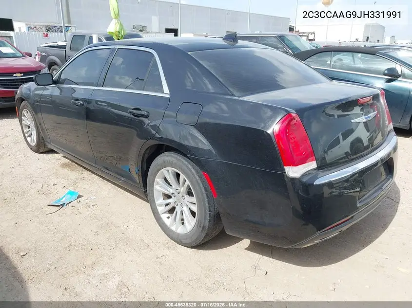 2018 Chrysler 300 Touring VIN: 2C3CCAAG9JH331991 Lot: 45635320
