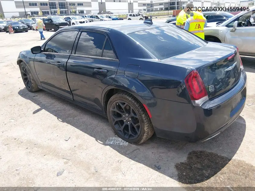 2019 Chrysler 300 300S VIN: 2C3CCABGXKH559496 Lot: 45597411
