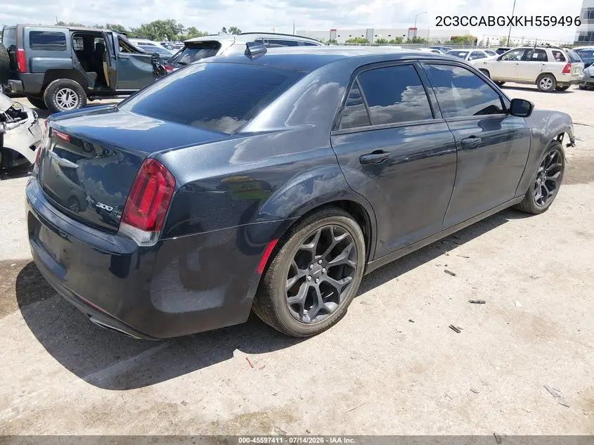 2019 Chrysler 300 300S VIN: 2C3CCABGXKH559496 Lot: 45597411