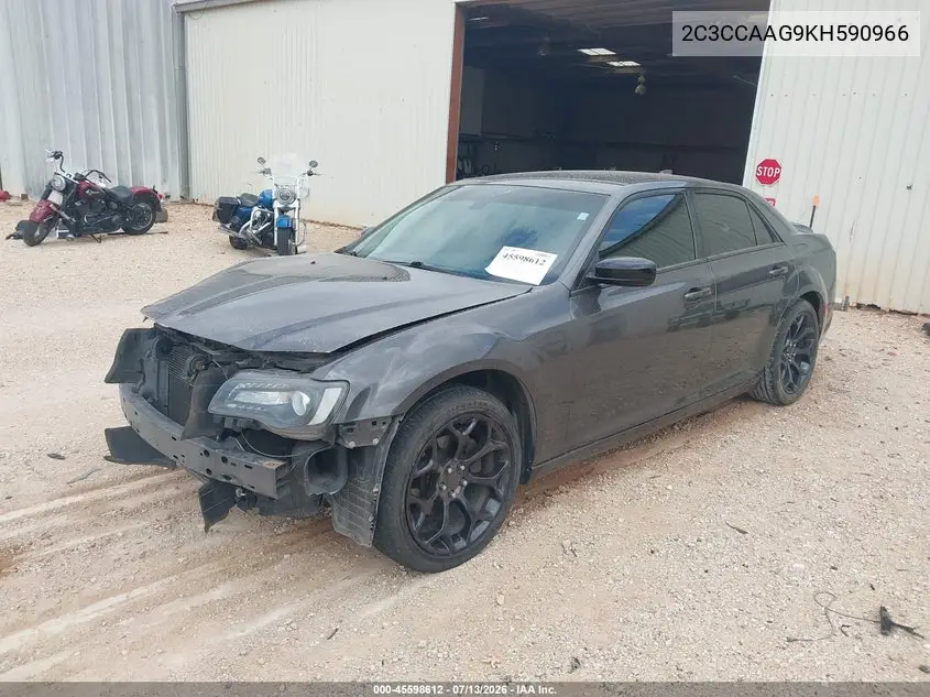 2019 Chrysler 300 Touring VIN: 2C3CCAAG9KH590966 Lot: 45598612