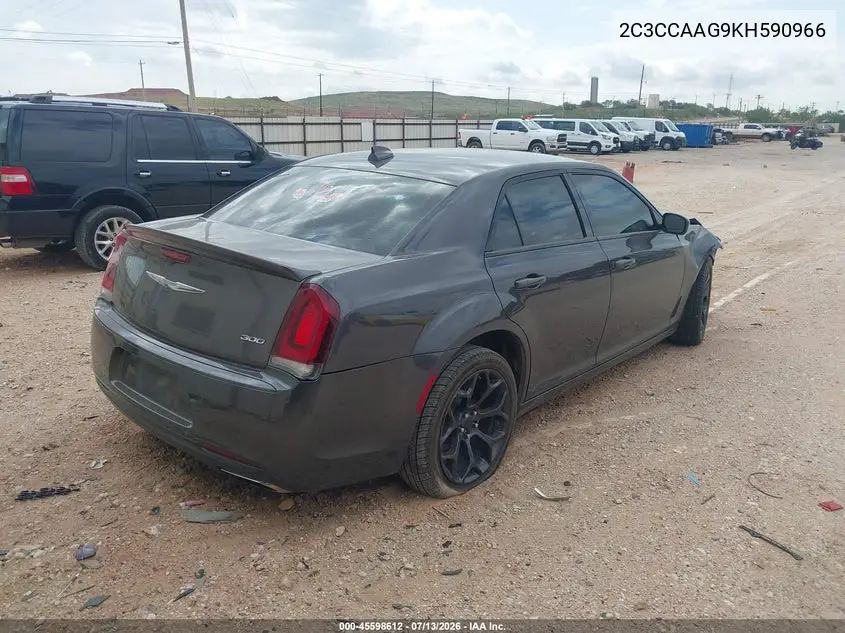 2019 Chrysler 300 Touring VIN: 2C3CCAAG9KH590966 Lot: 45598612
