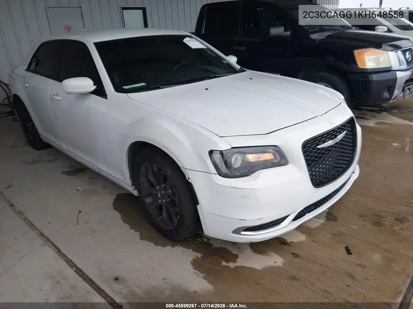 2019 Chrysler 300 300S Awd VIN: 2C3CCAGG1KH648558 Lot: 45599267