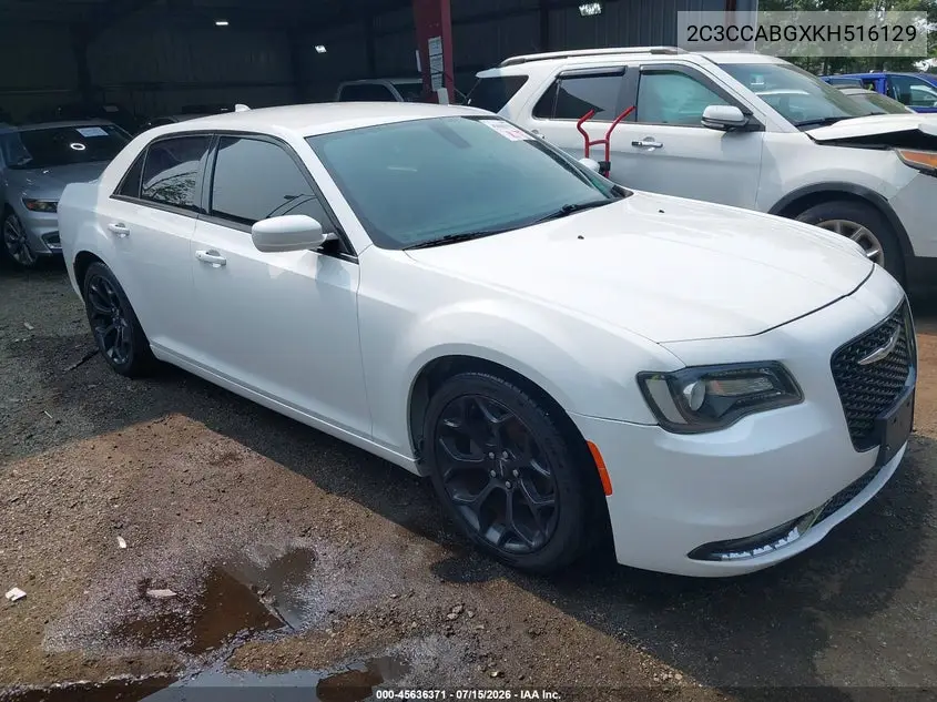 2019 Chrysler 300 300S VIN: 2C3CCABGXKH516129 Lot: 45636371