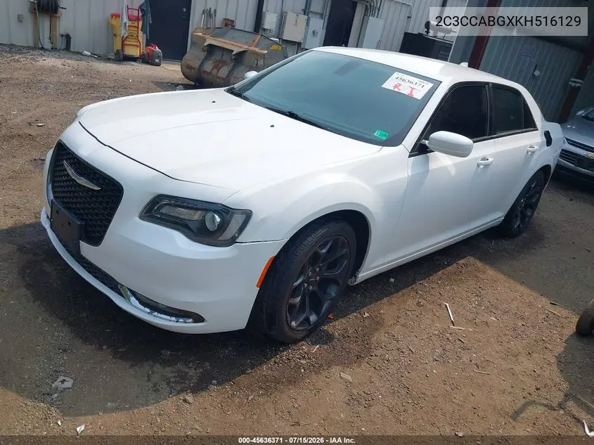 2019 Chrysler 300 300S VIN: 2C3CCABGXKH516129 Lot: 45636371