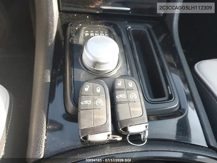 2020 Chrysler 300 S VIN: 2C3CCAGG5LH112309 Lot: 30094165
