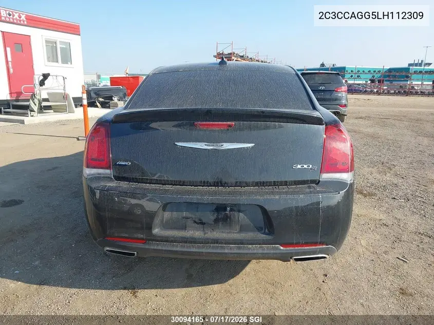 2020 Chrysler 300 S VIN: 2C3CCAGG5LH112309 Lot: 30094165