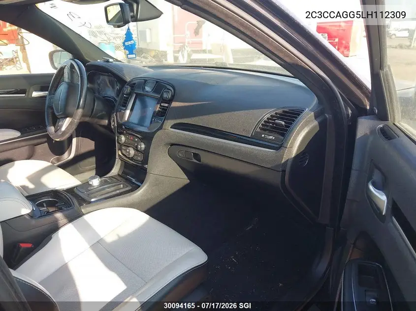 2020 Chrysler 300 S VIN: 2C3CCAGG5LH112309 Lot: 30094165
