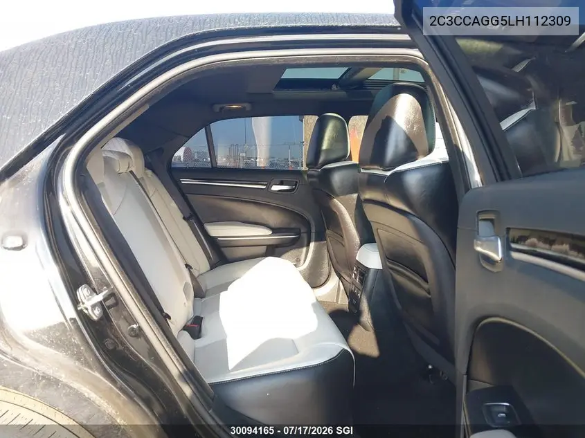 2020 Chrysler 300 S VIN: 2C3CCAGG5LH112309 Lot: 30094165