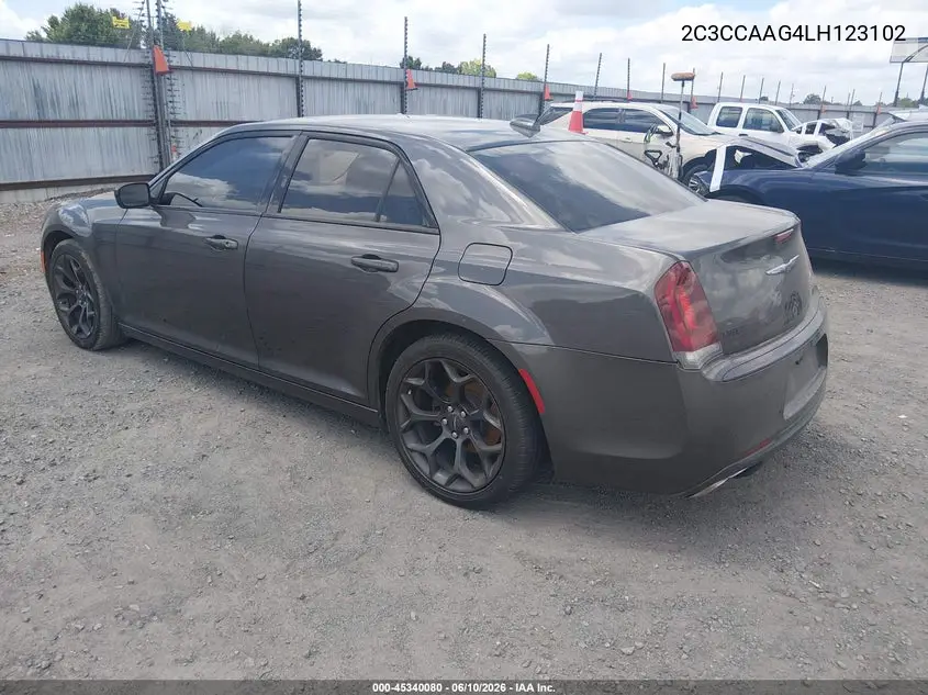 2020 Chrysler 300 Touring VIN: 2C3CCAAG4LH123102 Lot: 45340080