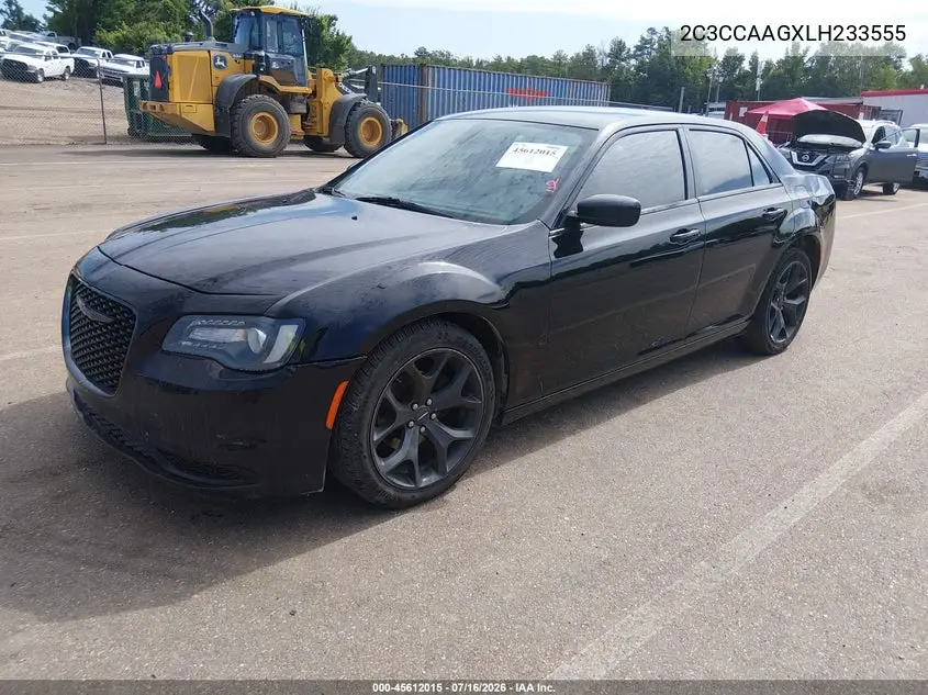 2020 Chrysler 300 Touring VIN: 2C3CCAAGXLH233555 Lot: 45612015