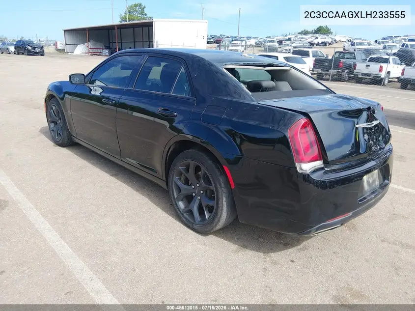 2020 Chrysler 300 Touring VIN: 2C3CCAAGXLH233555 Lot: 45612015