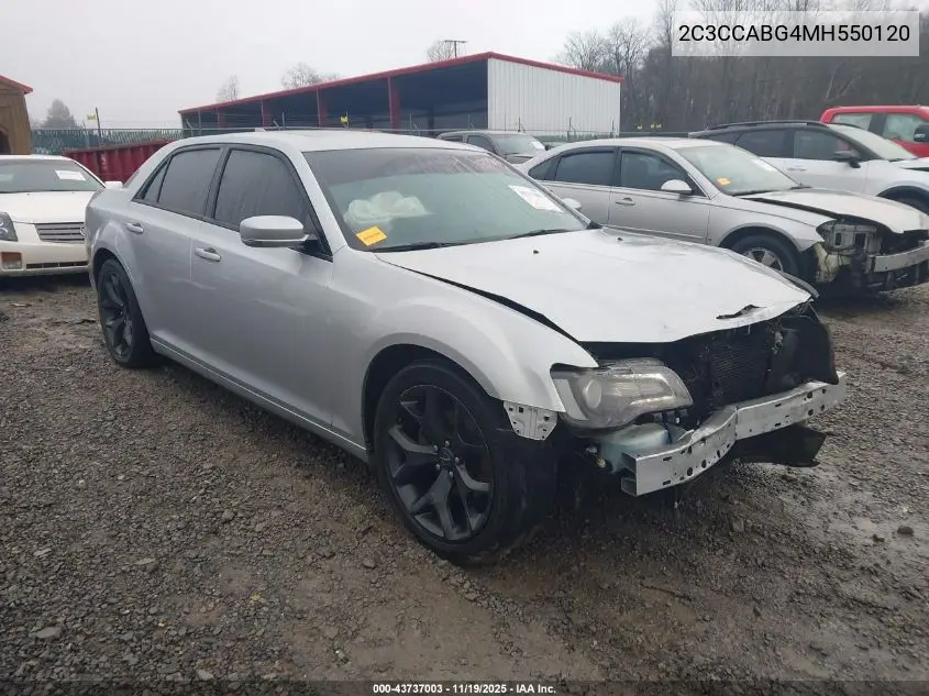 2C3CCABG4MH550120 2021 Chrysler 300 300S