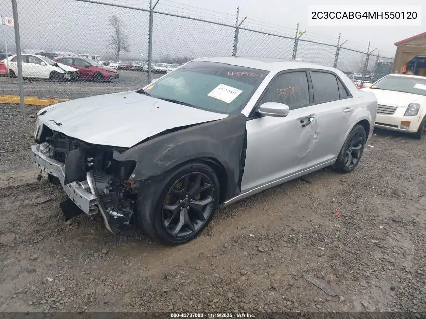 2C3CCABG4MH550120 2021 Chrysler 300 300S