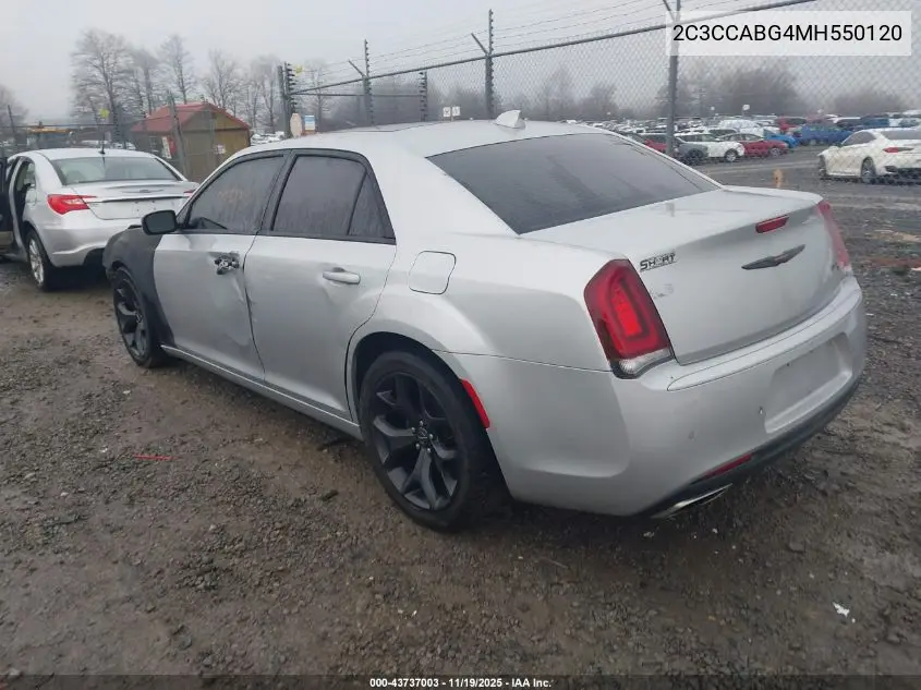2C3CCABG4MH550120 2021 Chrysler 300 300S