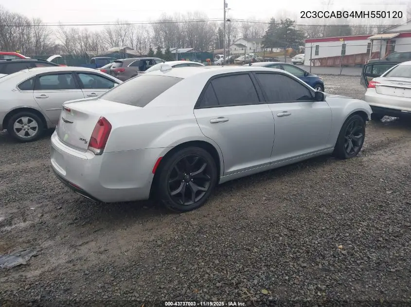 2C3CCABG4MH550120 2021 Chrysler 300 300S