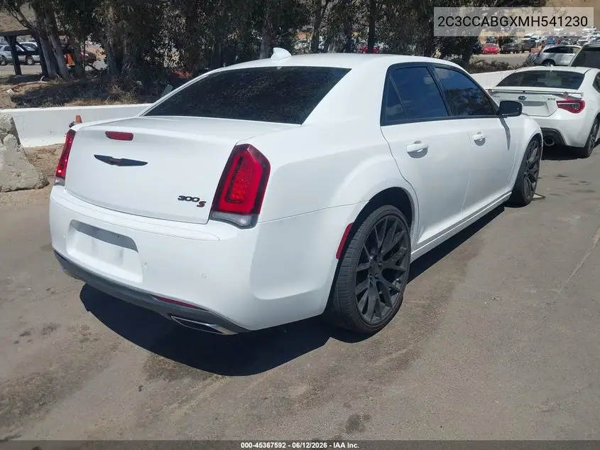 2021 Chrysler 300 300S VIN: 2C3CCABGXMH541230 Lot: 45367592