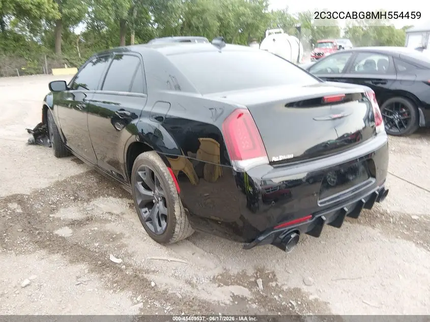 2021 Chrysler 300 300S VIN: 2C3CCABG8MH554459 Lot: 45409537