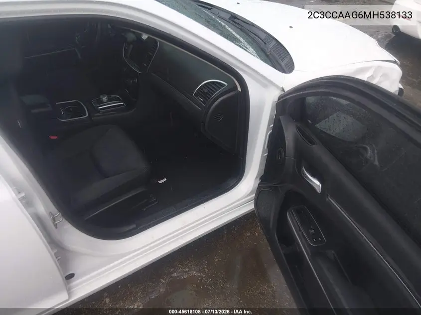 2021 Chrysler 300 Touring VIN: 2C3CCAAG6MH538133 Lot: 45618108