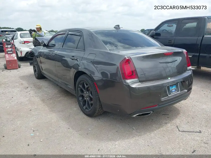 2021 Chrysler 300 Touring L Awd VIN: 2C3CCARG5MH533073 Lot: 45661158