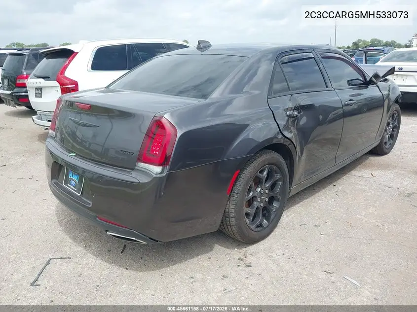 2021 Chrysler 300 Touring L Awd VIN: 2C3CCARG5MH533073 Lot: 45661158