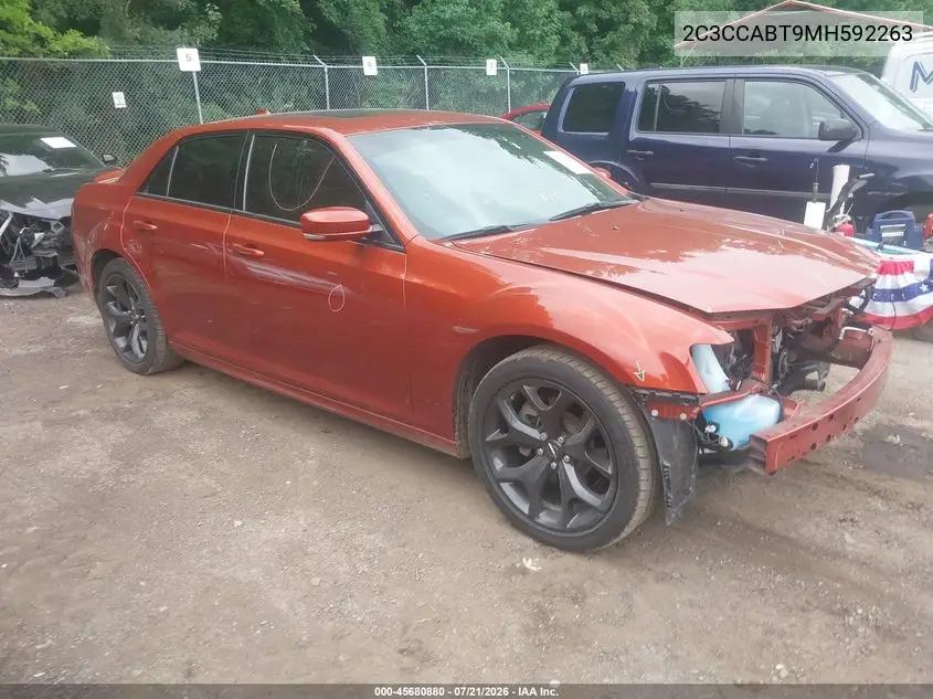 2021 Chrysler 300 300S VIN: 2C3CCABT9MH592263 Lot: 45680880