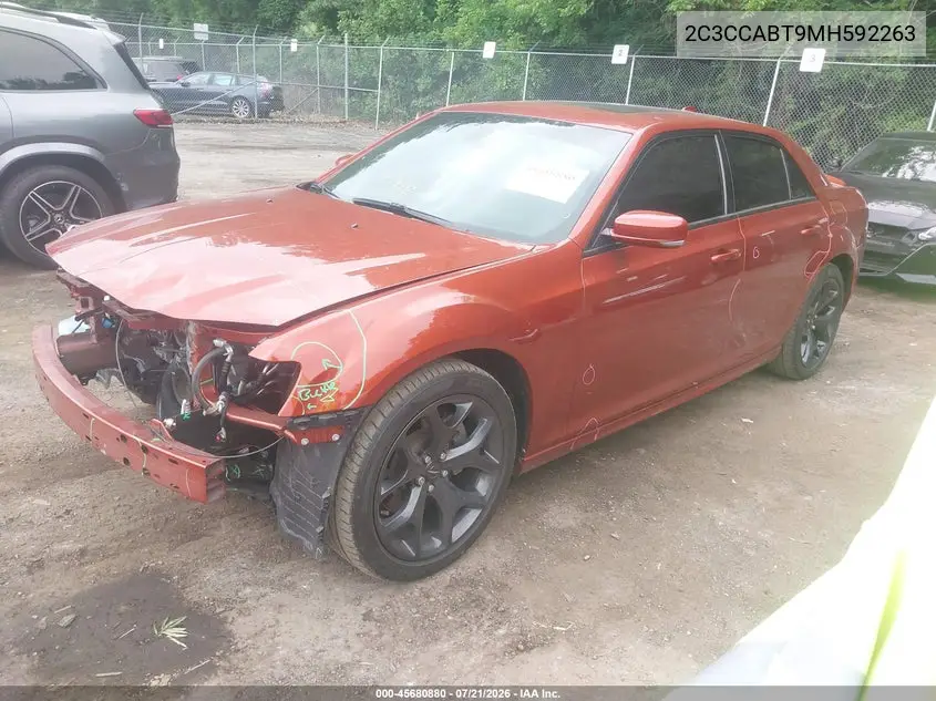 2021 Chrysler 300 300S VIN: 2C3CCABT9MH592263 Lot: 45680880