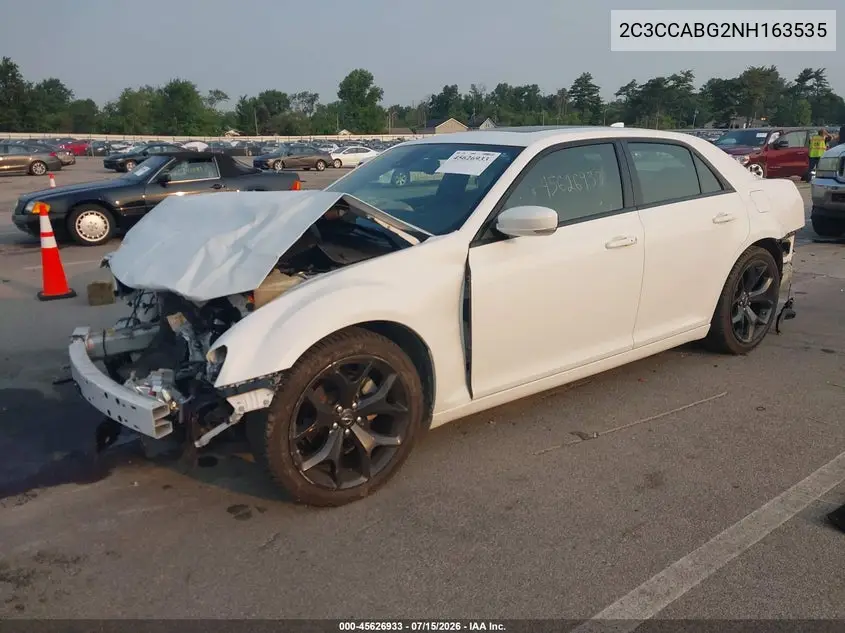 2022 Chrysler 300 S VIN: 2C3CCABG2NH163535 Lot: 45626933