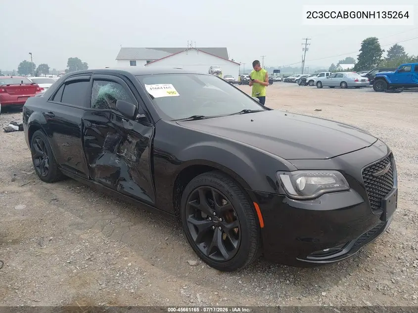 2022 Chrysler 300 S VIN: 2C3CCABG0NH135264 Lot: 45661165
