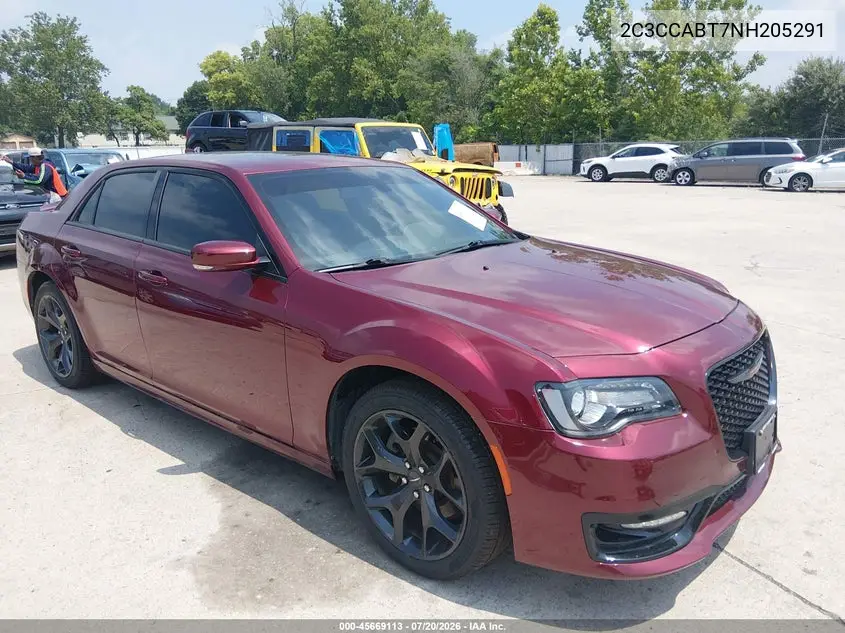 2022 Chrysler 300 S VIN: 2C3CCABT7NH205291 Lot: 45669113