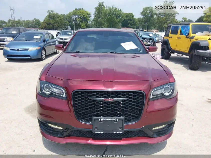 2022 Chrysler 300 S VIN: 2C3CCABT7NH205291 Lot: 45669113
