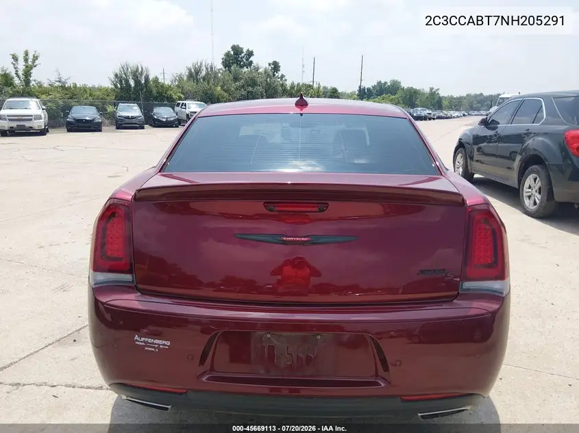 2022 Chrysler 300 S VIN: 2C3CCABT7NH205291 Lot: 45669113