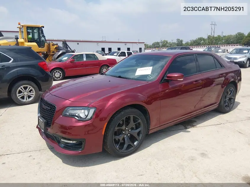 2022 Chrysler 300 S VIN: 2C3CCABT7NH205291 Lot: 45669113
