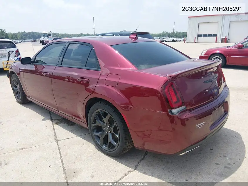 2022 Chrysler 300 S VIN: 2C3CCABT7NH205291 Lot: 45669113