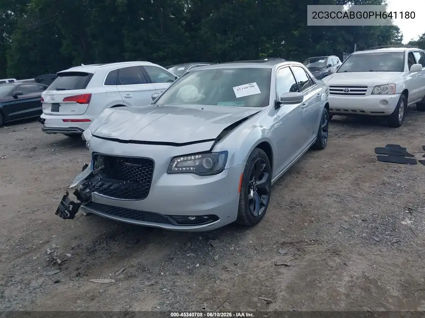 2023 Chrysler 300 300S VIN: 2C3CCABG0PH641180 Lot: 45340708