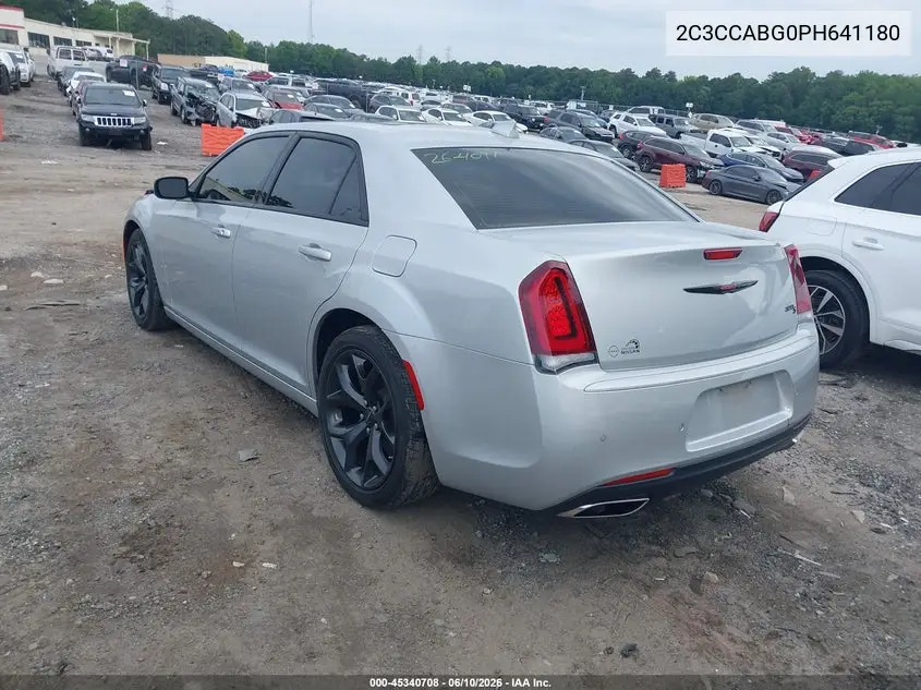 2023 Chrysler 300 300S VIN: 2C3CCABG0PH641180 Lot: 45340708