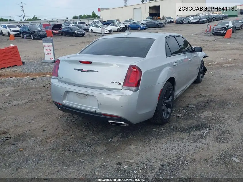 2023 Chrysler 300 300S VIN: 2C3CCABG0PH641180 Lot: 45340708